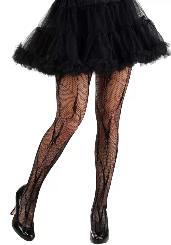 Online Black Vein Fishnet Tights For Women Fishnet Stockings