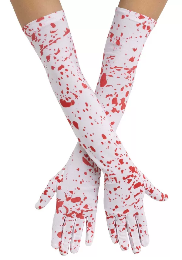 Store Bloody Gloves Halloween Accessories Gloves