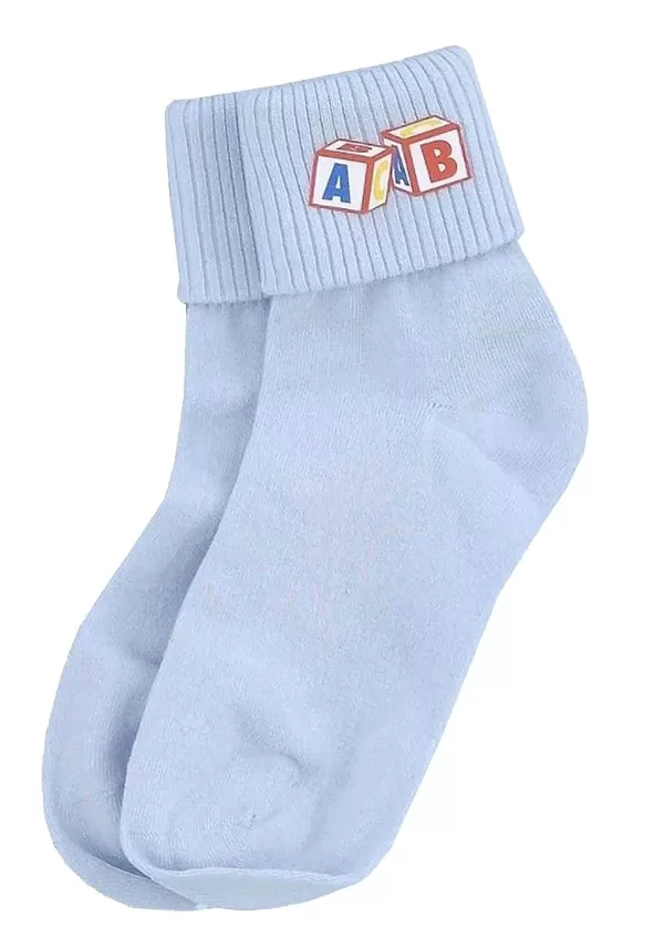 Shop Blue Big Baby Socks For Men Socks / Slippers