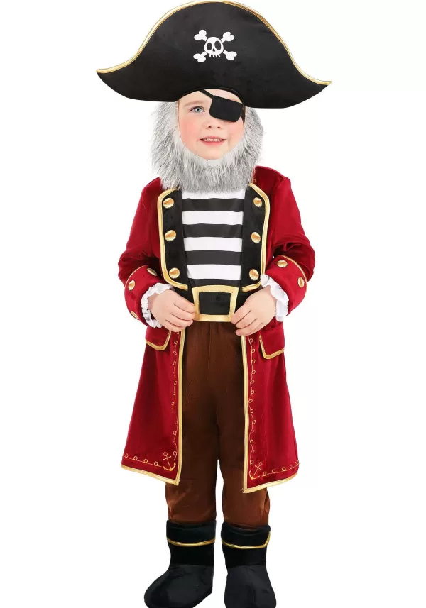 Cheap Boy'S Captain Cutie Toddler Pirate Costume Toddler Costumes