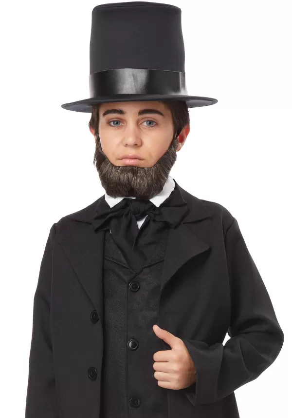 New Boy'S Honest Abe Beard Mustaches / Beards