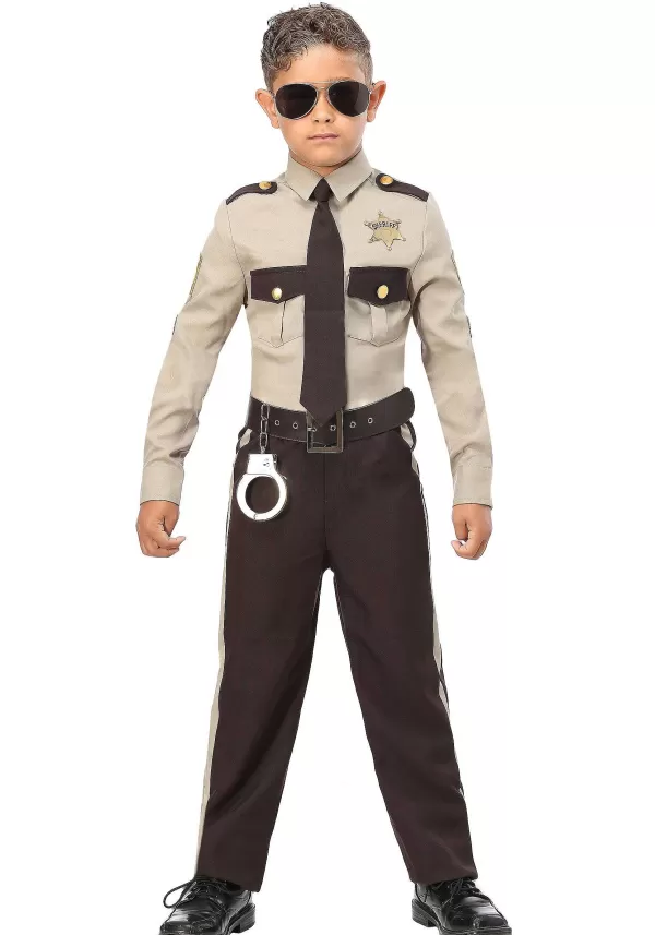 Hot Boy'S Sheriff Costume Boy Costumes