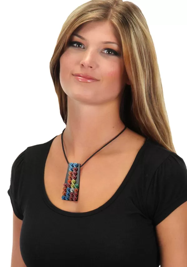 Online Bricky Blocks Plastic Brick Pendant With Blocks Costume Jewelry