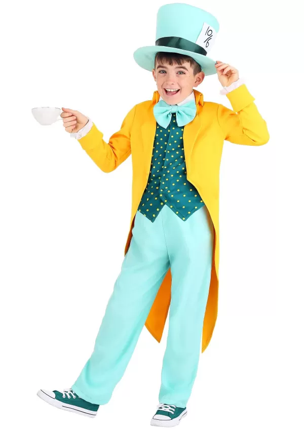 Store Bright Mad Hatter Costume For Children Boy Costumes