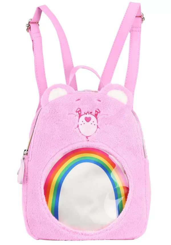 Shop Care Bears Cheer Bear Fuzzy Ita Backpack Backpacks