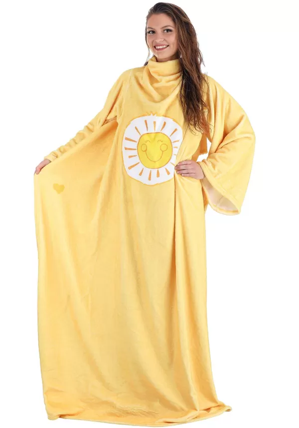 Hot Care Bears Funshine Bear Wearable Throw Indoor Decorations