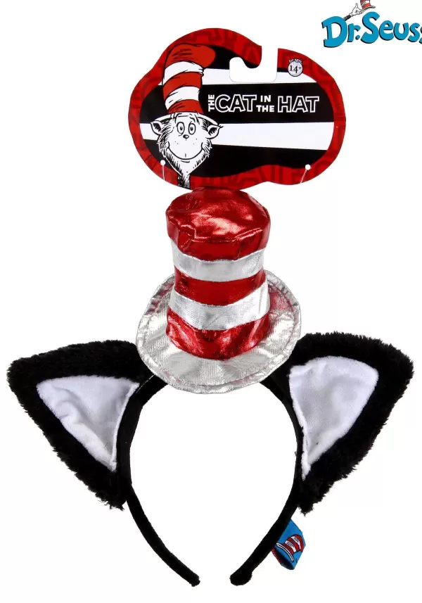 Sale Cat In The Hat Deluxe Costume Headpiece Headbands