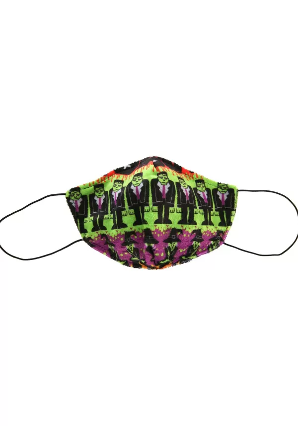 Outlet Child Sublimated Monsters Face Mask Face Masks