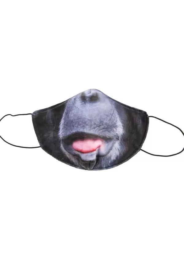 Online Child'S Gorilla Sublimated Face Mask Face Masks