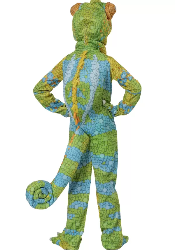Clearance Childs Realistic Chameleon Costume Boy Costumes
