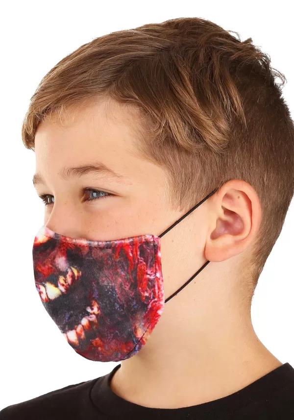 Flash Sale Child'S Zombie Sublimated Face Mask Face Masks