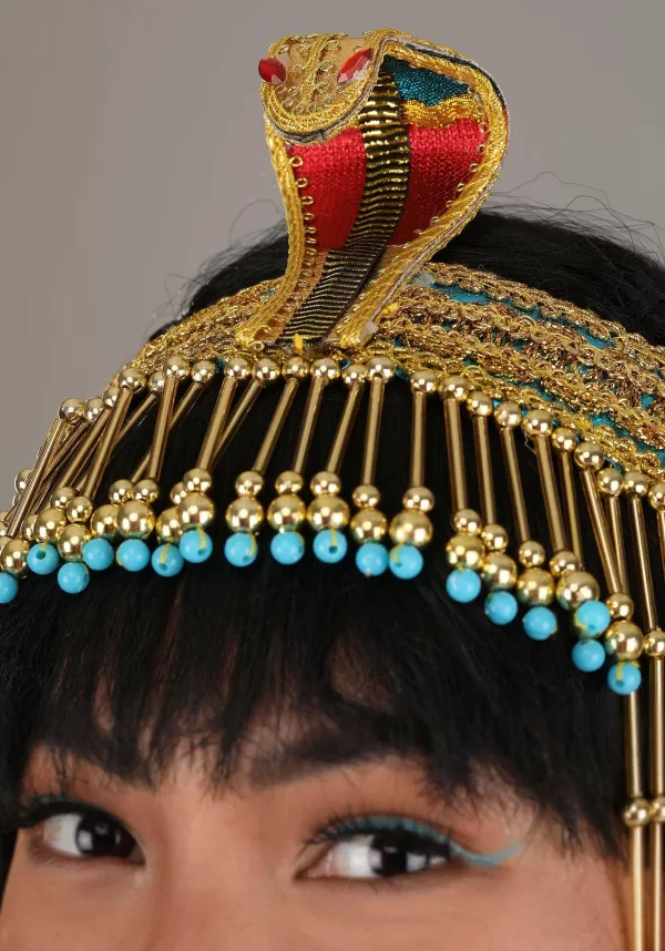 Clearance Cleopatra Beaded Snake Costume Head Band Costume Jewelry