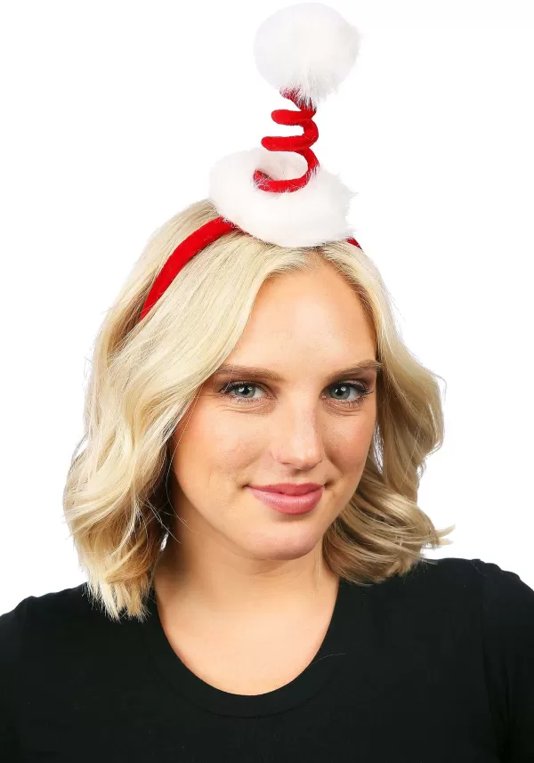 Discount Cocktail Springy Santa Red Costume Headband Headbands