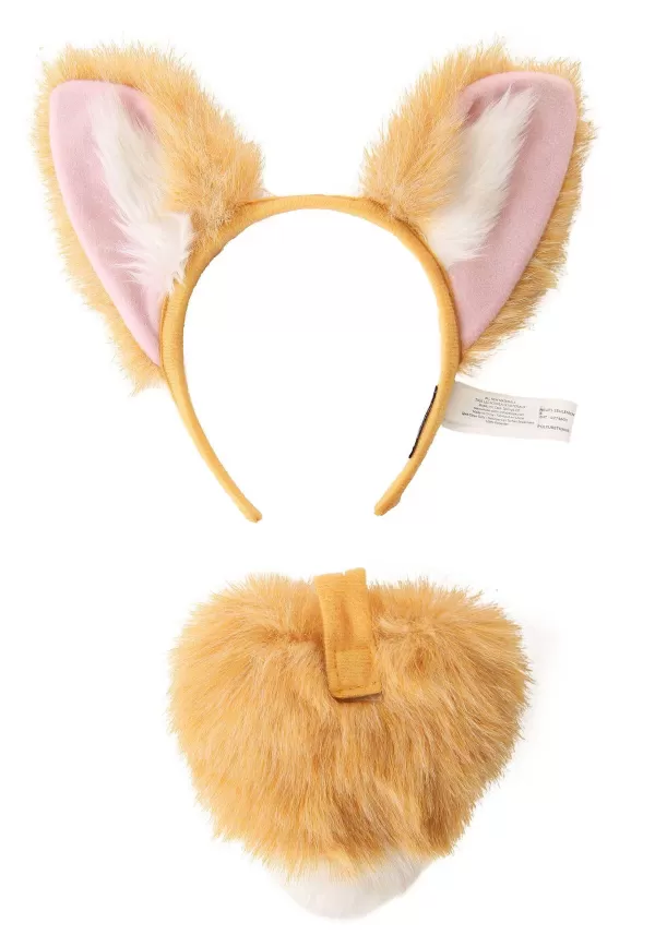 Cheap Corgi Ears Headband And Tail Accessory Costume Kit Accessory Kits