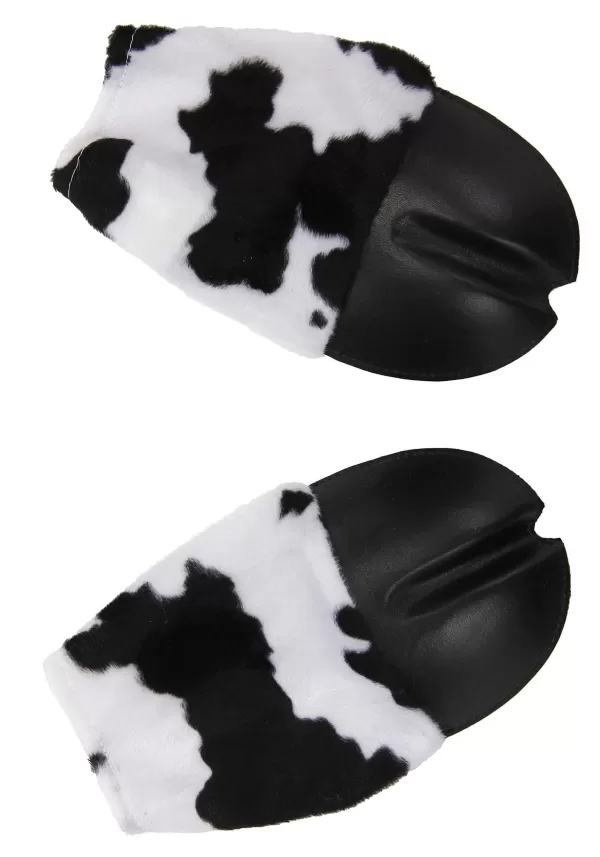 Discount Cow Costume Front Hooves Gloves Gloves