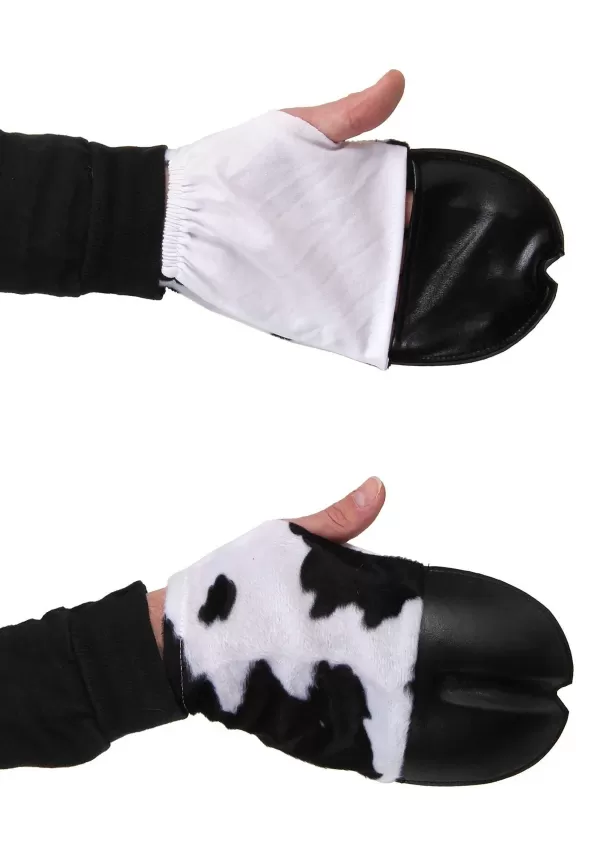 Discount Cow Costume Front Hooves Gloves Gloves