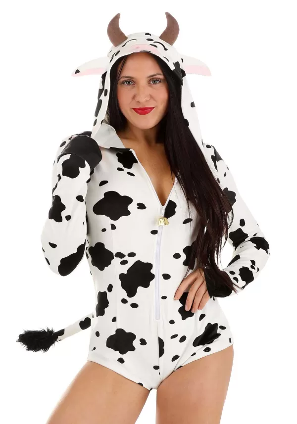 Hot Cow Costume Romper For Women Sexy Costumes
