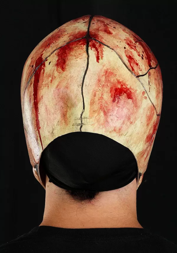 Cheap Cracked Skull Latex Mask For Adults Masks