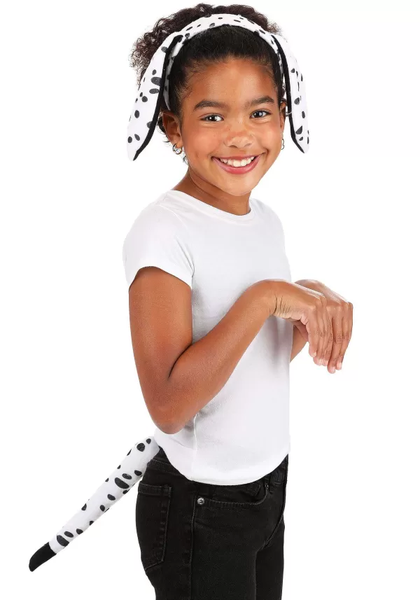 Cheap Dalmatian Ears & Tail Costume Set Accessory Kits