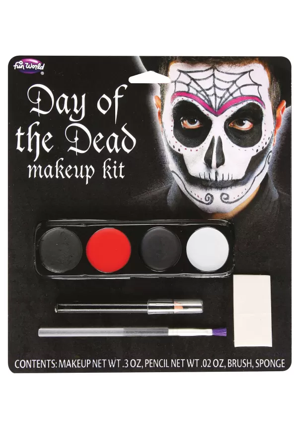 Store Day Of The Dead Male Makeup Kit Makeup