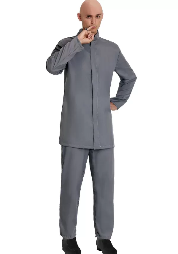 Hot Deluxe Adult Gray Suit Costume Men'S Costumes