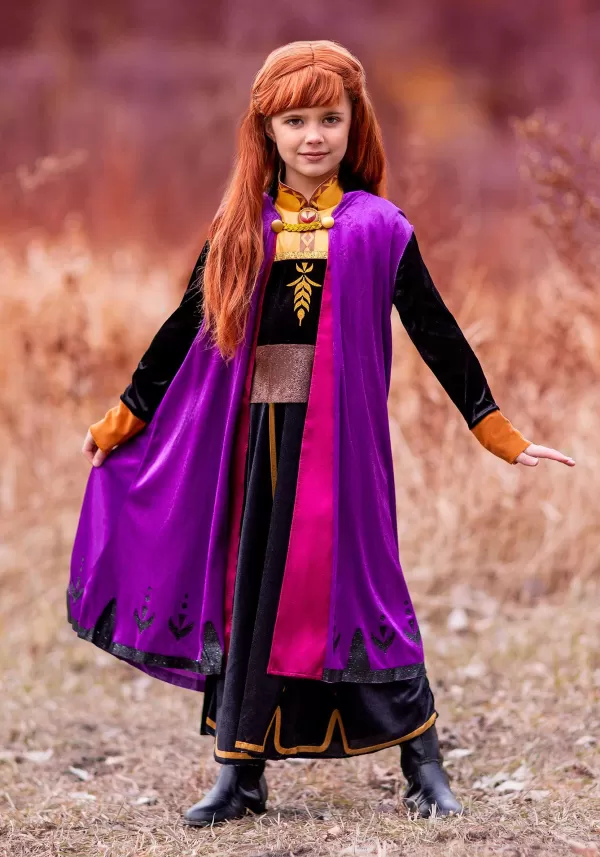 Clearance Deluxe Frozen 2 Girls Anna Costume Toddler Costumes