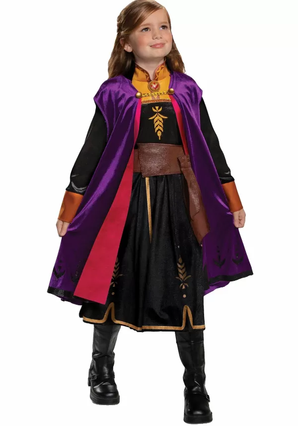 Clearance Deluxe Frozen 2 Girls Anna Costume Toddler Costumes