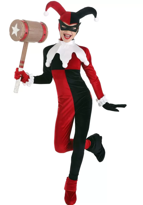 Sale Deluxe Kid'S Harley Quinn Costume Girl Costumes
