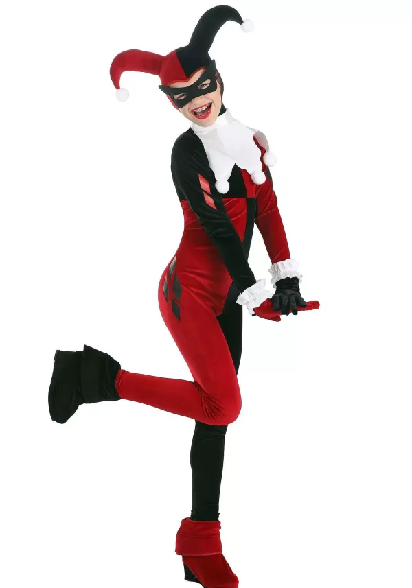 Sale Deluxe Kid'S Harley Quinn Costume Girl Costumes