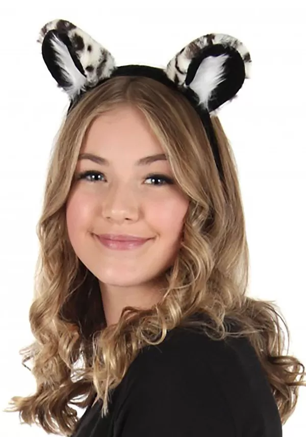 Shop Deluxe Snow Leopard'S Ears Costume Headband Headbands