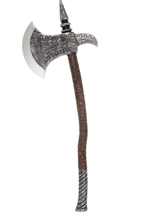 Store Deluxe Viking Spear Axe Prop Weapon Toy Weapons