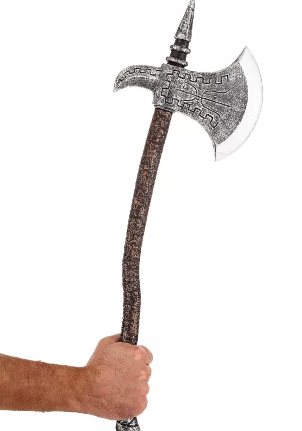 Store Deluxe Viking Spear Axe Prop Weapon Toy Weapons
