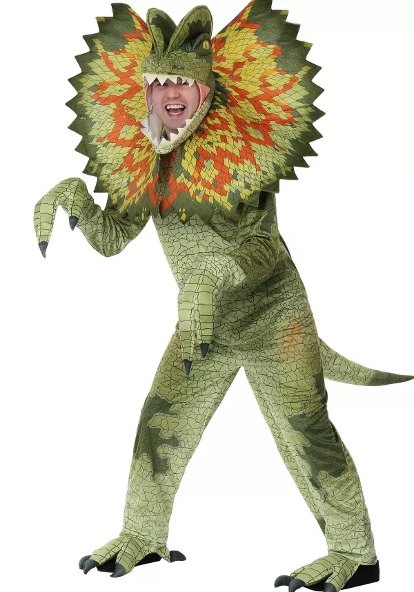 Shop Dilophosaurus Adult Costume Men'S Costumes