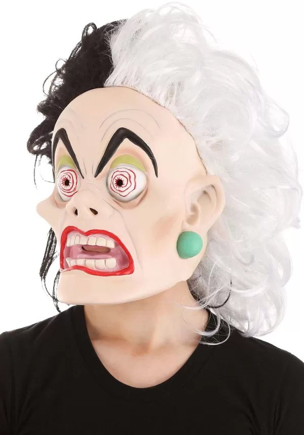 Sale Disney 101 Dalmatians Cruella De Vil Latex Mask Masks