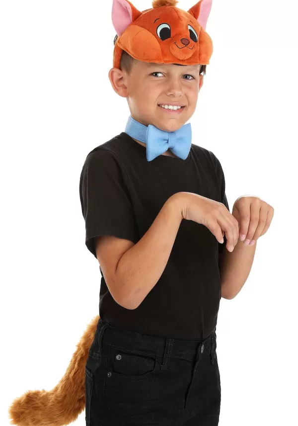 Fashion Disney Aristocats Soft Toulouse Headband Collar & Tail Kit Accessory Kits