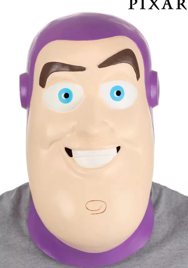 Shop Disney Buzz Lightyear Toy Latex Mask For Adults Masks