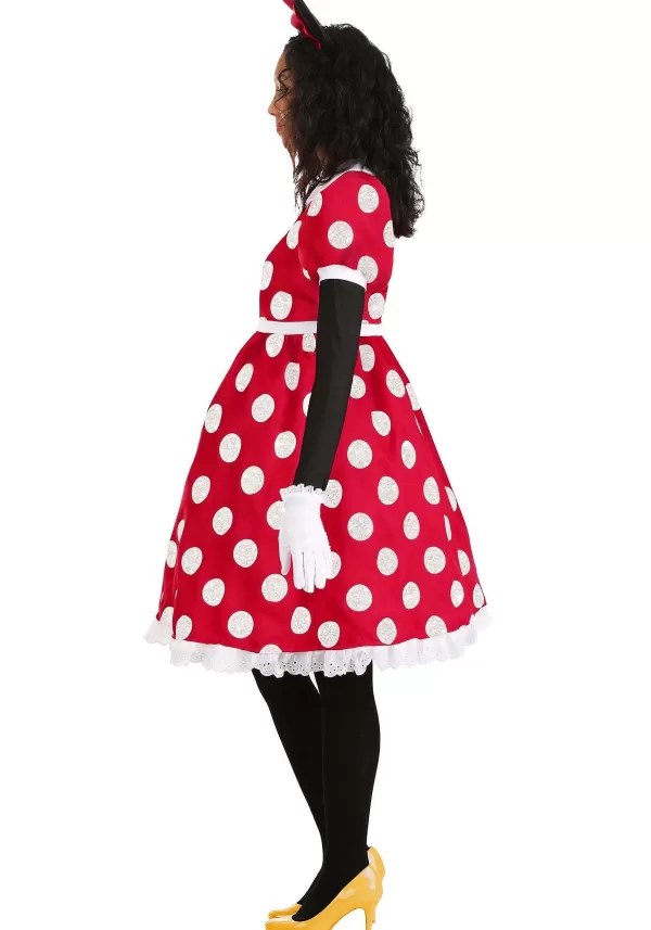 Outlet Disney Deluxe Minnie Mouse Adult Costume Women'S Costumes