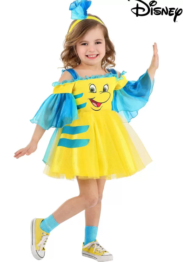 Online Disney Flounder Toddler Costume Dress Girl Costumes