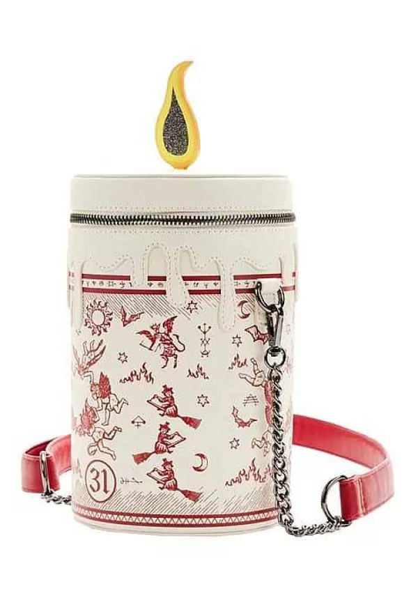 Discount Disney Hocus Pocus Black Flame Crossbody Bag Purses