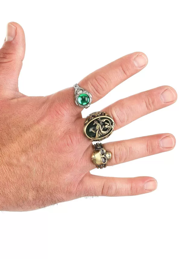 Best Sale Disney Jack Sparrow Ring Accessory Set Costume Jewelry