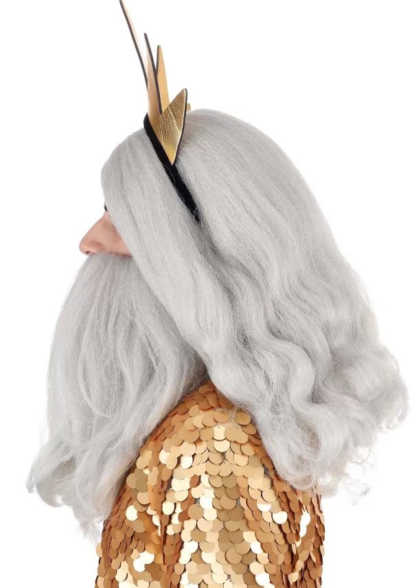Clearance Disney King Triton Beard And Wig Accessory Kit Accessory Kits