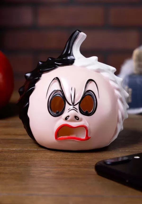 Cheap Disney Light Up Cruella 3 Inch Pumpkin Decoration Pumpkin D Cor