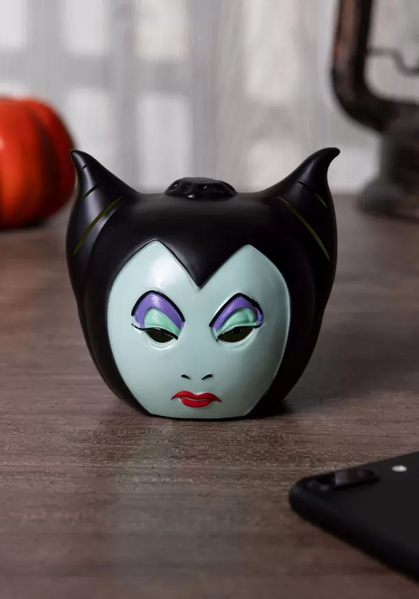 Clearance Disney Maleficent 3-Inch Light Up Pumpkin Decoration Indoor Decorations