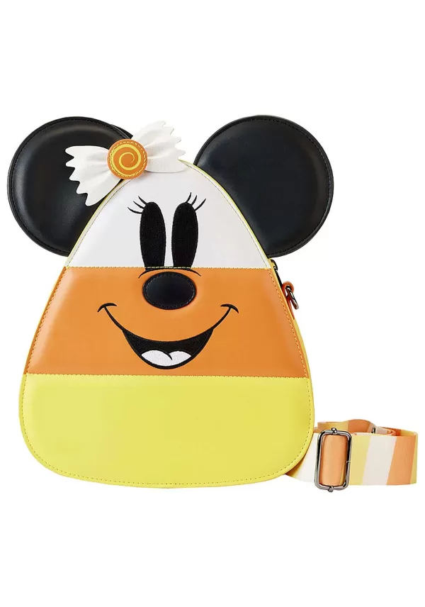Cheap Disney Mickey & Minnie Candy Corn Crossbody Bag Halloween Clothes