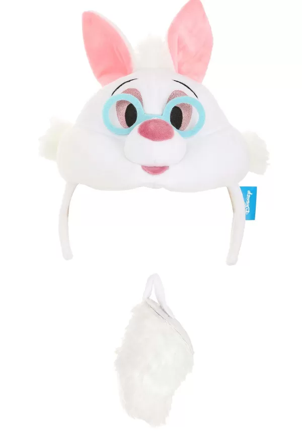 Clearance Disney Plush White Rabbit Headband & Tail Kit Accessory Kits