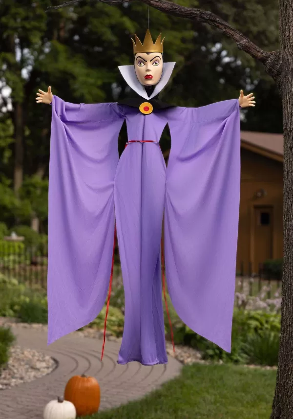 Clearance Disney Snow White Evil Queen Hanging Poseable Decoration Indoor Decorations