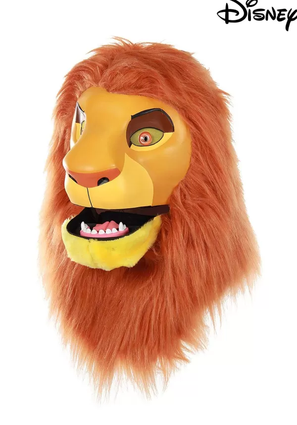 Cheap Disney The Lion King Simba Mouth Mover Mask Masks
