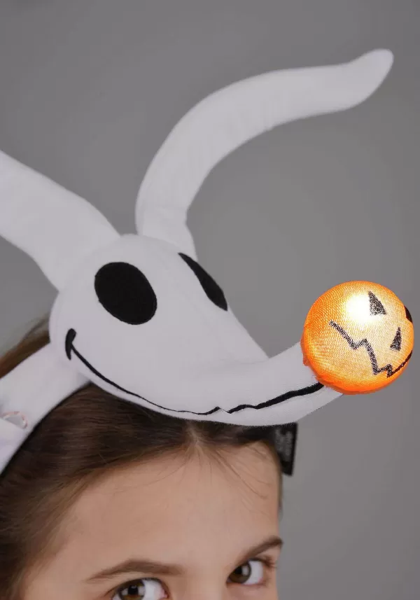 Hot Disney Zero Nightmare Before Christmas Headband & Collar Set Headbands