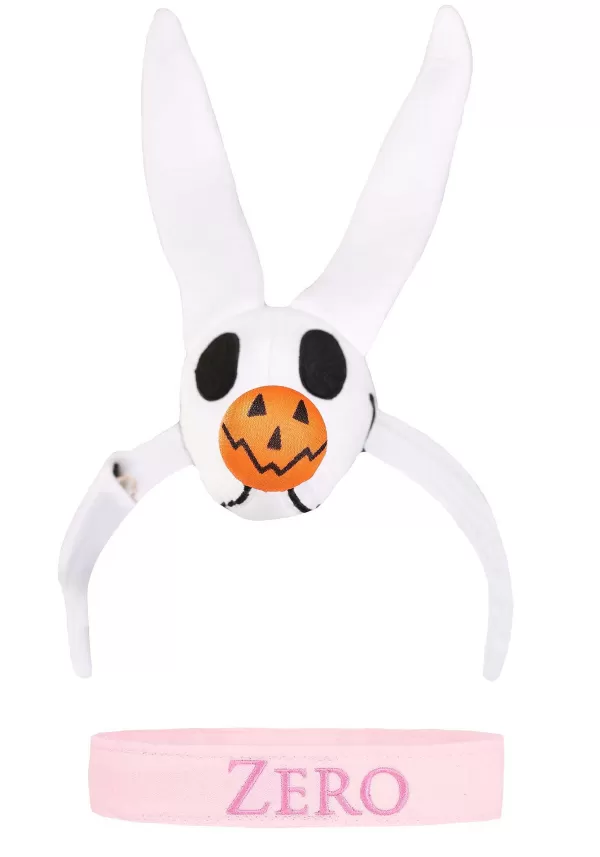 Hot Disney Zero Nightmare Before Christmas Headband & Collar Set Headbands