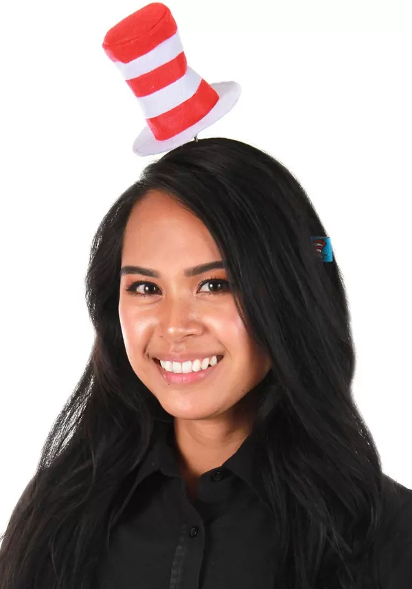 New Dr. Seuss The Cat In The Hat Spring Headband Costume Accessory Hats